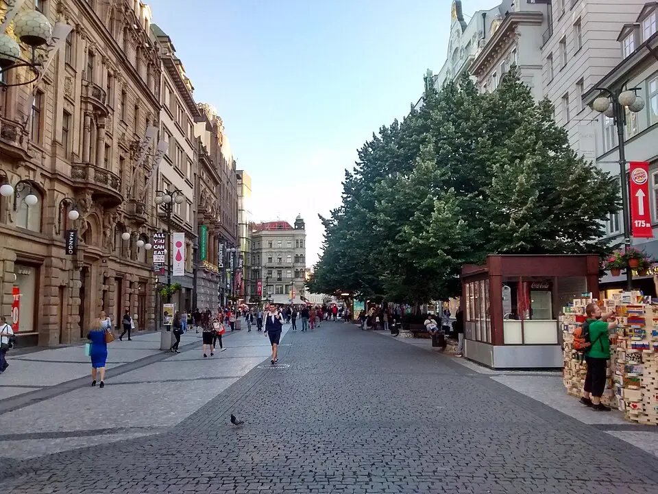Na Příkopě, Prague