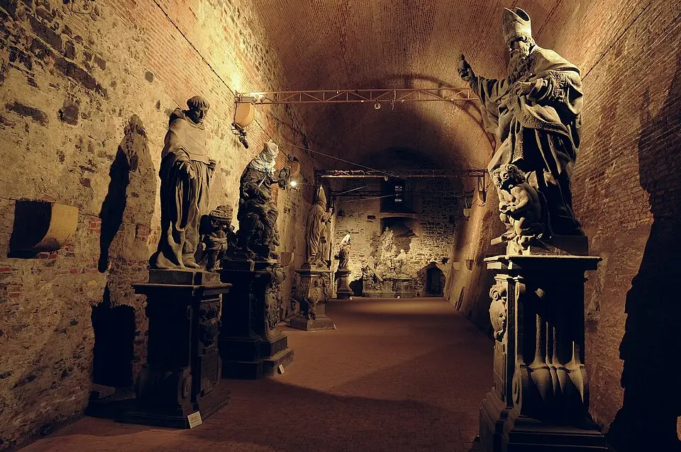 Vyšehrad casemates and Gorlice hall, Prague