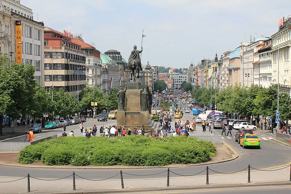 Wenceslas Square, Prague